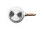 WOK MTA 28CM LINHA CARMELA VANILLA 3,5L CERAMIC FLON - Imagem 2