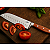 MTA FACA SANTOKU FATIAR E PICAR 7 MONOBLOCO CABO MADEIRA - Imagem 2