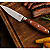 MTA FACA PARA FRUTAS E VERDURAS 3.5 MONOBLOCO CABO MADEIRA - Imagem 2