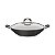 WOK 32CM 4,5L MONACO INDUCAO PRETO - ALUMINIO COM REVESTIMENTO ANTIADERENTE - Imagem 1