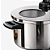 PANELA DE PRESSAO INOX COM VISOR MTA 4,5 LITROS 6010 INDUÇÃO - Imagem 2