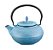 CHALEIRA AZUL LINHA FERRO FUNDIDO MTA 1,5L COM CESTO INFUSOR - Imagem 18