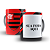 Caneca de Cerâmica do Flamengo (325ml) - Imagem 11