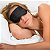 Máscara para Dormir Sedosa Preta - Conforto e Qualidade do Sono - Imagem 2