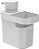 Dispenser de Detergente e Organizador Trium 650ml Branco - OU - Imagem 1