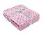 Manta Bebê Microfibra Texturizada Rosa Talco 90cm x 1,10 - ATLÂNTICA - Imagem 1