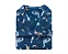 Roupão Kids Microfibra Soft Azul Marinho 8/10 - ATLÂNTICA - Imagem 1