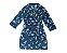 Roupão Kids Microfibra Soft Azul Marinho 8/10 - ATLÂNTICA - Imagem 2