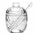 Meleira de Vidro com Colher e Tampa Imperial 240ml - LYOR - Imagem 1
