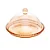 Queijeira Cristal Pearl Âmbar 20x12cm - WOLFF - Imagem 1