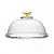 Queijeira Golden Bird 20cm com Tampa Cristal Ecológico - WOLFF - Imagem 1