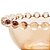 Conjunto de 4 Bowls de Cristal Pearl Âmbar 9cm X 4cm - WOLFF - Imagem 2