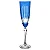 Taça para Champanhe Azul em Cristal Elizabeth 200ml - BOHEMIA - Imagem 1