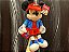 Mickey Azul Natal - Pelúcia 30 cm - Imagem 3
