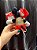 Mickey Mouse Pelúcia Natal PENDURAR 15 cm - Imagem 4