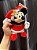 Minnie Mouse Pelúcia Natal 15 cm - Imagem 1