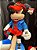 Mickey Mouse Plush com Casaco Azul - 50 cm - Imagem 3