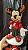 Mickey Mouse em Resina - Decoração Natalina (33cm x 19,5cm x 15cm) - Imagem 1