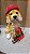 Cachorro Labrador de Resina Noel - Decoração Natalina - Imagem 1