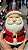 Porta Sabonete Papai Noel em Cerâmica 20 cm - Imagem 4