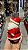 Porta Sabonete Papai Noel em Cerâmica 20 cm - Imagem 2