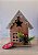 Casinha de Madeira com Glitter e Luz 39cm - Imagem 1