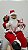 Papai Noel Sentado 45 cm Natal Decoração - Imagem 2