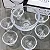 Kit Sobremesa Pearl Saladeira + 6 Taças Cristal - Imagem 2