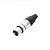 Conector XLR Fêmea Prolynk kit 10 un - Imagem 1