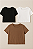 T-shirt de Algodão - Plus Size - Peça essencial para todos os looks, combina com tudo! - Imagem 3