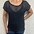 Blusa Fitness Arrastão  Furadinha - Imagem 1