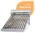 Aquecedor Solar Acoplado -  PLATINUM 24 TUBOS 350 litros INOX 316 ECOPRO - Imagem 2