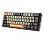 TECLADO MECANICO RGB REDRAGON FIZZ  LARANJA PRETO E CINZA SWITCH MARROM K617RGB BK - Imagem 5