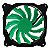 COOLER FAN 120MM VERDE DEX - Imagem 2