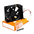 COOLER FAN PRETO 80X80 DEX - Imagem 2