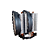 COOLER PROCESSADOR LED RGB 120MM LGA 115X 775 AM4 AM3 FM2 KNUP KP-VR305 - Imagem 2