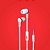 FONE DE OUVIDO COM FIO COCA-COLA EASY EARPHONE BRANCO 2104 IWILL - Imagem 2