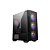 GABINETE GAMER MSI MAG FORGE M100A MINI TOWER VIDRO TEMPERADO RGB USB 3.2 C/4 FANS RGB PRETO - Imagem 1