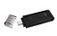 PEN DRIVE 128GB KINGSTON DATATRAVELER 70 PRETO TIPO C - Imagem 2