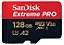 CARTAO DE MEMORIA MICRO SD 128GB SANDISK CLASSE 10 EXTREME PRO 200MB/S - Imagem 2