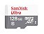 CARTAO DE MEMORIA MICRO SD 128GB SANDISK CLASSE 10 ULTRA 100MB/S - Imagem 3
