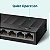 SWITCH 8 PORTAS GIGABIT 10/100/1000 TP LINK LS1008G - Imagem 3