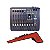 MESA DE SOM 6 CANAIS K AUDIO MP6.2 KADOSH USB BLUETOOTH EFEITO 2AUX MUTE PFL EQUALIZADOR - Imagem 2
