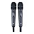 MICROFONE SEM FIO KADOSH K1202M BASTÃO DE MÃO DUPLO UHF - Imagem 2