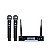 MICROFONE SEM FIO KADOSH K392M 2 BASTÕES DE MÃO UHF - Imagem 1