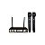 MICROFONE SEM FIO KADOSH K402M 2 BASTÕES DE MÃO UHF - Imagem 1