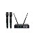MICROFONE SEM FIO KADOSH K492M 2 BASTÕES DE MÃO UHF - Imagem 1
