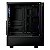 GABINETE GAMER GAMDIAS TALOS E3 CG ATX COM 3 FANS ARGB PRETO - Imagem 3
