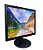 MONITOR TV 17"  AITEK  HDMI VGA RCA , VESA, PRETO  (SEM CONVERSOR) - Imagem 1