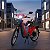 BICICLETA ELETRICA HAWK HW03 VERMELHA 500W - BATERIA 48V 112A  45 KM AUTONOMIA - Imagem 7